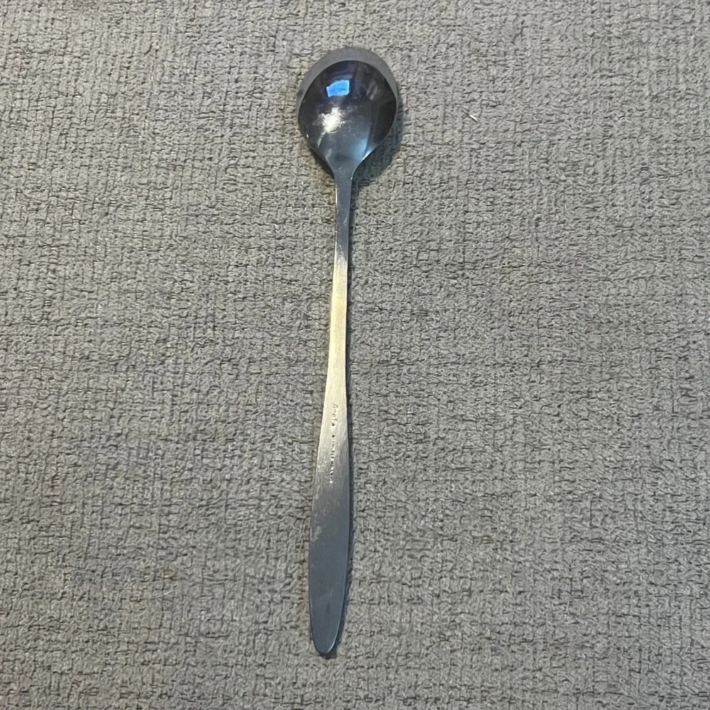 Amefa Stainless Holland Iced Tea Spoon Long Handle Stirrer Silver Flatware